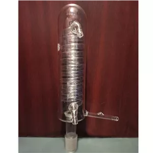 مبرد رادول آب مقطر گیری شیشه ای آزمایشگاهی پیرکس تقطیر 