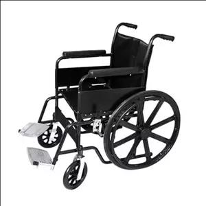 ویلچر تاشو لاستیک تو پر ایرانی (پس کرایه)