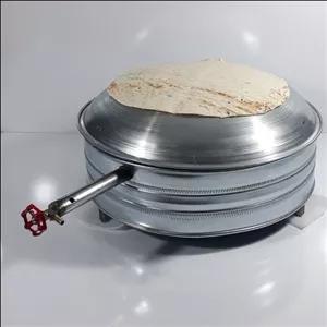 ساج گازی یا تنور تابه ای قطر 50 مخصوص پخت نان در آشپزخانه