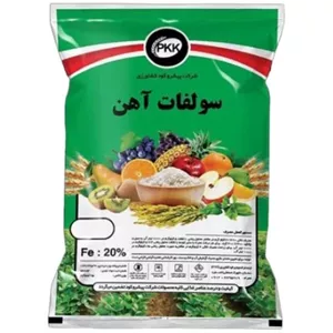 کود سولفات آهن 20 درصد پیشرو مدل کریستال وزن 250 گرم