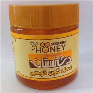 عسل گون کوهی 350 گرمی گیاهینو با برگه آزمایش