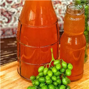 آبغوره طبیعی و ارگانیک ، غوره شهرمن سمنان