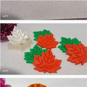 مهر وکاتر شیرینی برگ پاییزی