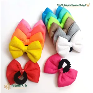 کش مو پاپیونی با تنوع رنگ