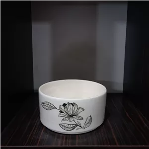 کاسه ماگ طرح گل سرامیک
