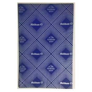 40 برگ کاغذ کاربن پلیکان آبی قدیمی 21 در 33 سانت (303H)