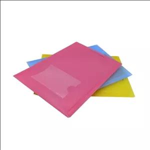 پاکت ارکید A4 پاپکو (3عدد) پاکت دکمه دار A4 ضخیم  پاپکو ، پوشه دکمه دار پاپکو