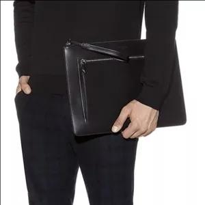 کیف کلاسور با چرم طبیعی ودست دوز قابل سفارش در رنگ های مختلف