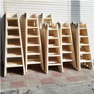 نردبان چوبی روسی شش پله( پس کرایه))
