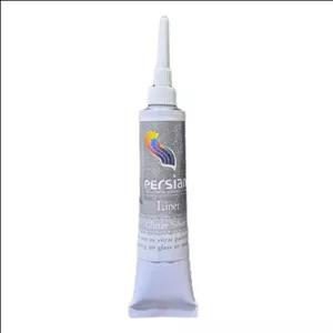 لاینر ( خمیر دورگیر )  نقره ای براق  پرشین - کد glitter silver  G- 102 - نوزده میل  