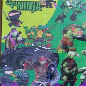 پازل  لاک پشت های نینجا 35 تایی همراه با وایت برد