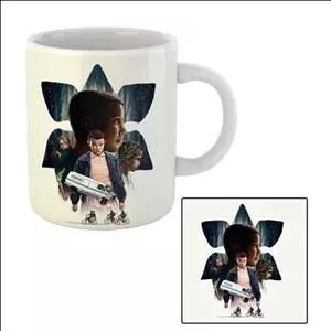 ماگ مدل Stranger Things کد MU-282 به همراه زیر لیوانی 