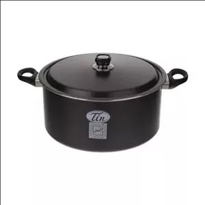 قابلمه 36 سانتی تین مدل کلاسیک (درب فلزی)