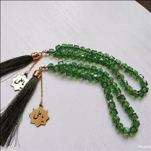 تسبیح 33عددی همراه با پلاک اسم ائمه