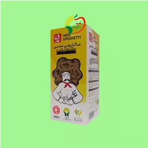 ماکارونی پیچی سبوس دار ارگانیک 500 گرمی عارف
