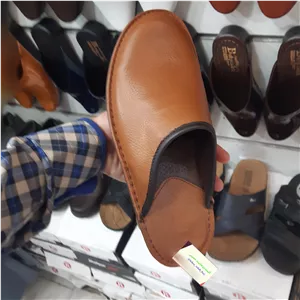 نعلین چرم طبیعی طبی با کیفیت
