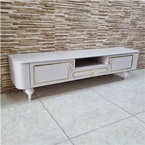 میز تلویزیون شبستان مدل 1026 رنگ سفید