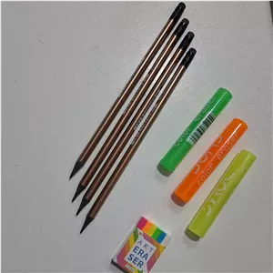 مداد مشکی پاکن دار دلی کیفیت عالی