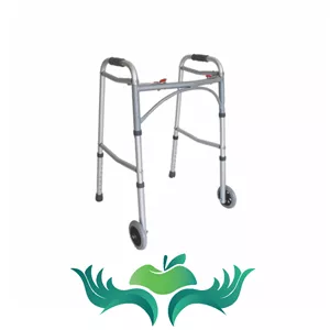 واکر تاشو چرخ دار  با قابلیت تنظیم ارتفاع 