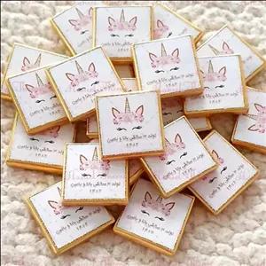 گیفت شکلات تم یونیکورن 