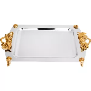 سینی گل رز مستطیلی برند کی اس تی