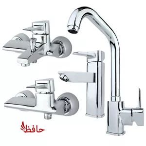 ست شیرالات راسان مدل سورنا کروم (پسکرایه)