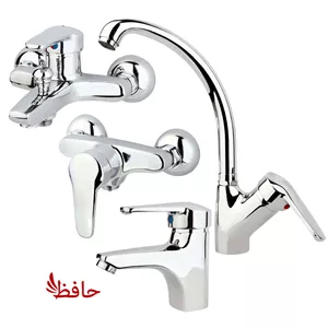 ست شیرالات راسان مدل پارمیس کروم (پسکرایه)