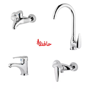 ست شیرآلات سمپو مدل سارا کروم 5 سال ضمانت (ارسال رایگان)