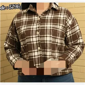 کت کراپ یقه مردونه دوجیب تک و عمده 