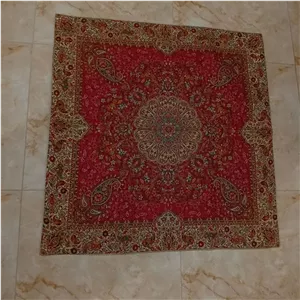 رو میزی ترمه افشاری قرمز