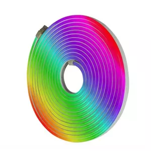 ریسه نئون فلکسی مدل RGB کد 12v طول 2 متر