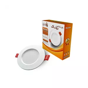 پنل بک لایت 7 وات شاهچراغ مدل روناک بسته 4 عددی JZT