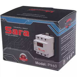 محافظ ولتاژ 40 آمپر سارا مدل زیر کنتور 9600VA 26X