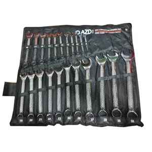 آچار یکسر تخت و یکسر رینگی ای زد دی  مدل SMT-22PCS-INDIA-COMBIMATIONSPANNER Lمچموعه 22 عددی