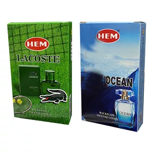 عود هم مدل آبشاری رایحه اوشن و لاکوست دو بسته 10 عددی Xw3