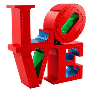 لگو 791 تکه سری آرت مدل LOVE کد 31214