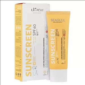 کرم ضد آفتاب بدون رنگ سی گل SPF 60 مدل 314 مناسب برای انواع پوست حجم 50 میلیلیتر