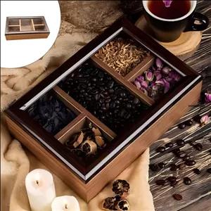 ارگانایزر مدل تی بگ چوبی طرح 5 خانه کد 3016 YP9