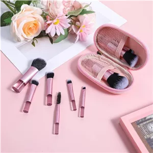 ست برس آرایشی مدل مسافرتی مجموعه 10 عددی