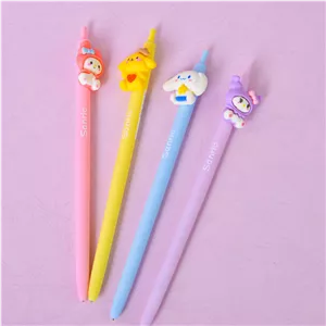 مداد نوکی 0.7 میلی متری مدل SANRIO طرح کرومی و ملودی بسته 4 عددی AH7