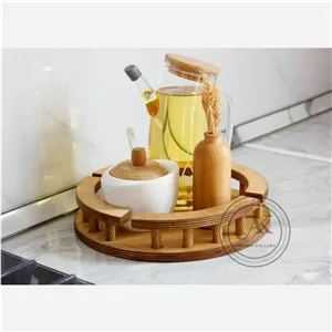سینی رایزر چوبی نرده ای