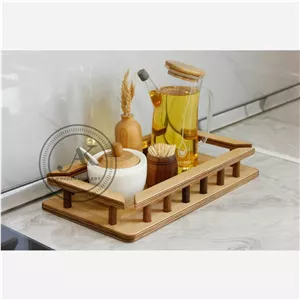 سینی رایزر چوبی نرده ای سایز کوچک