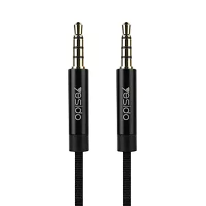کابل AUX یسیدو مدل YAU16 3 متر برای تمامی گوشی و دستگاه با درگاه 3.5mm