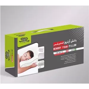 بالش طبی الماس شهر سایز M بالش طبی آرتروز گردن موج مموری فوم