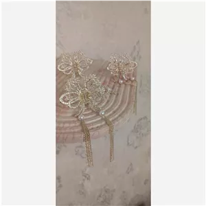 مینی کلیپس گل آویز دار