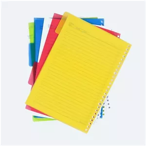 کاغذ یدک کلاسور 100 برگ خط آبی
