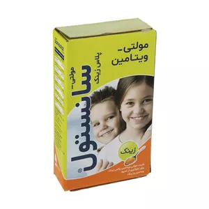 شربت مولتی سانستول پلاس زینک روژین فارمد - 155 میلی لیتر M57