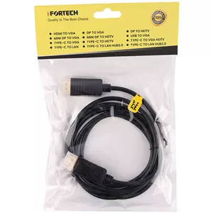 کابل Display Port ای فورتج مدل Dp-03 طول 1.8 متر ZUA