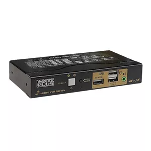 مانیتور سوییچ 2 پورت usb-C کی نت پلاس مدل KP-SWKC002 MZ7