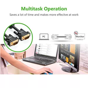 کابل VGA یوگرین مدل VG101-11632 طول 5 متر M7K